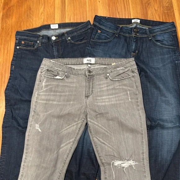 Hudson and PAIGE Jeans - size 31 Hudson (2) and PAIGE - Picture 2 of 4